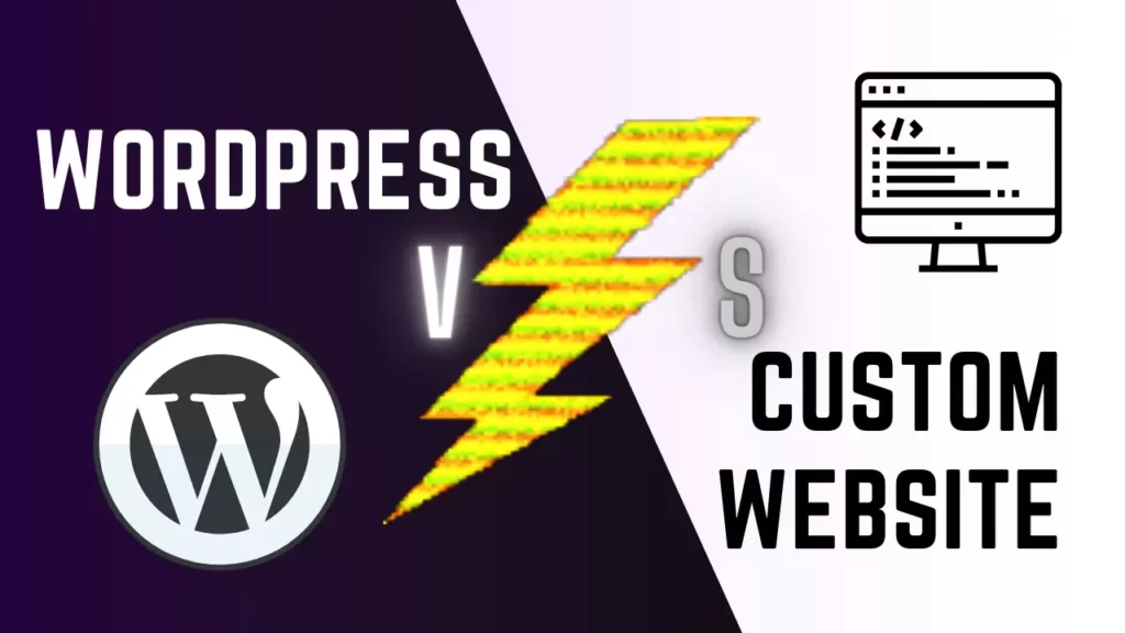 wordpress vs web development
